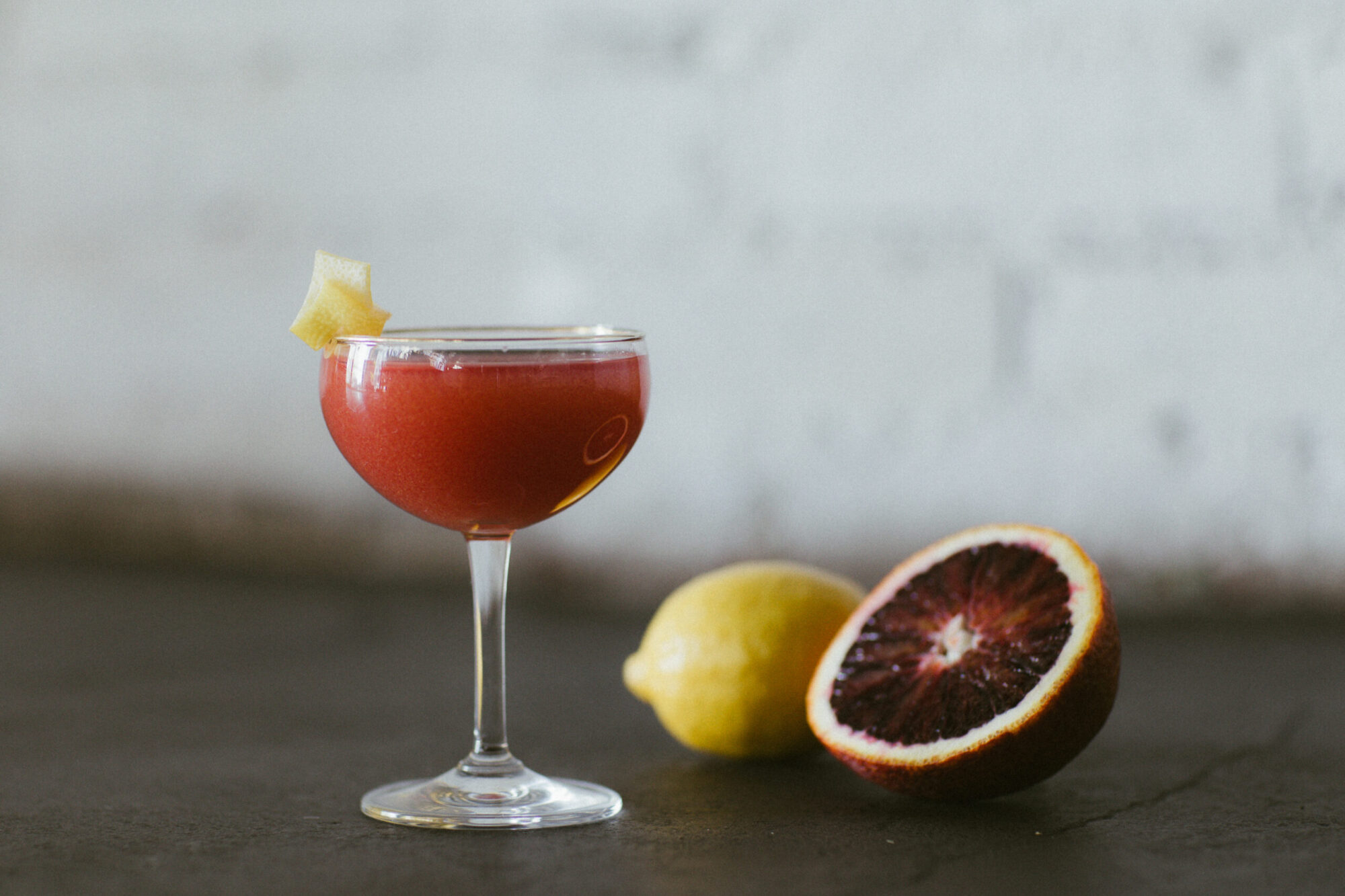 blood orange mimosa